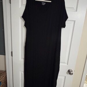 Time and Tru Black Maxi Dress